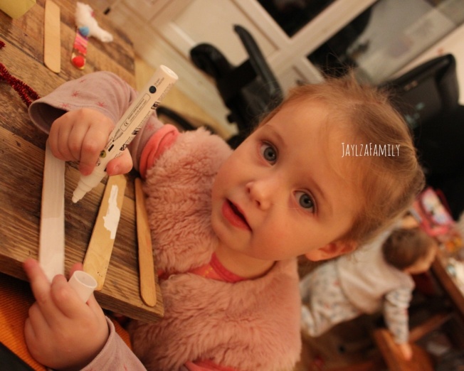 DIY bâtonnets/bâtons de Noël pour enfants