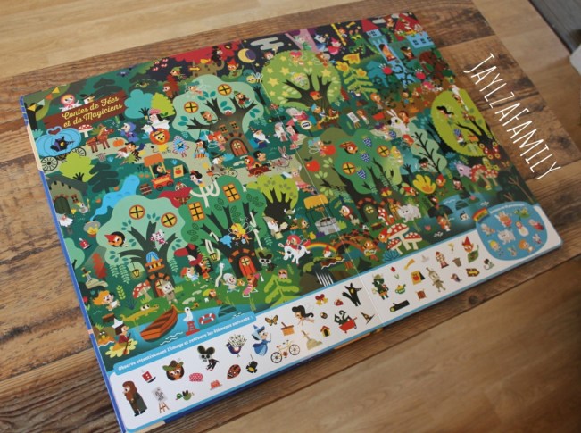 "Cherche et trouve GÉANT au pays des contes" de Benjamin Bécue, Tiago Americo et Paku, aux Éditions Auzou