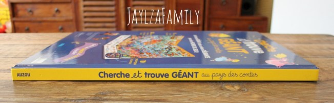 "Cherche et trouve GÉANT au pays des contes" de Benjamin Bécue, Tiago Americo et Paku, aux Éditions Auzou