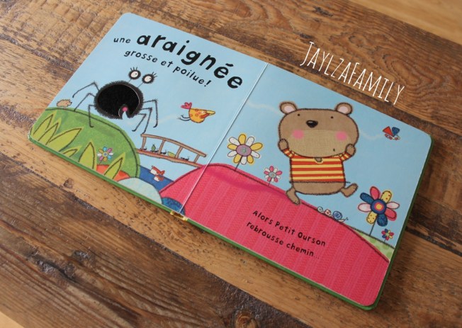 Mon imagier des couleurs à toucher Milan; le petit ourson part en promenade Gründ; Toc... Toc... Qui habite ici? Piccolia