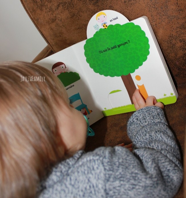 Mes premiers animaux à toucher, Auzou Eveil; on imagier-accordéon de la mer, Tourbillon; Mon imagier des contraires Kididoc, Nathan.