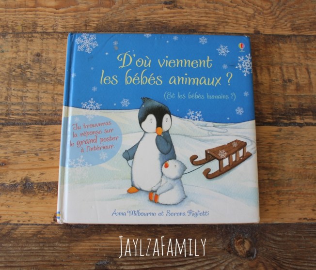 D'où viennent les bébés animaux? (Et les bébés humains?) Editions Usborne; Plante ce haricot Jack Gautier Languereau; C'est pas vrai! T'as menti! Editions Tom Poche