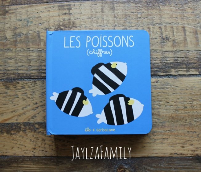 Les poissons (chiffres) Bonjour Abeille Editions Sarbacane