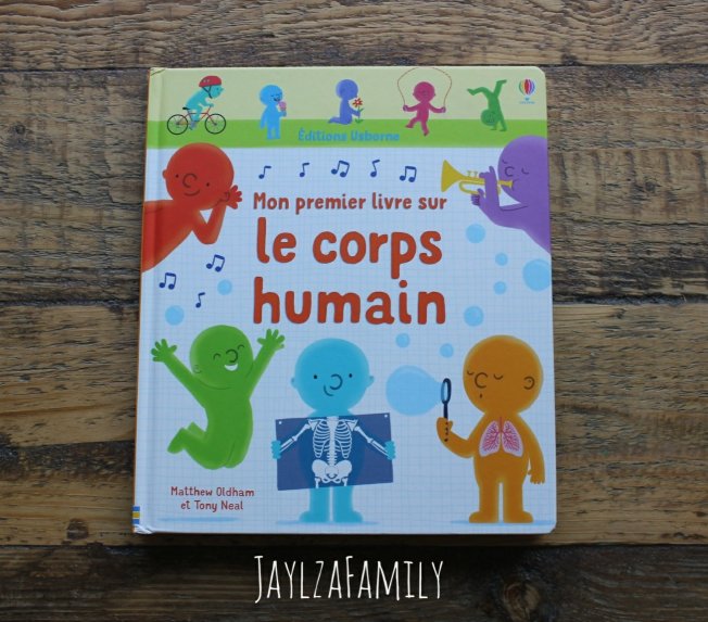 Mon premier livre sur le corps humain Editions Usborne
