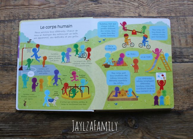 Mon premier livre sur le corps humain Editions Usborne