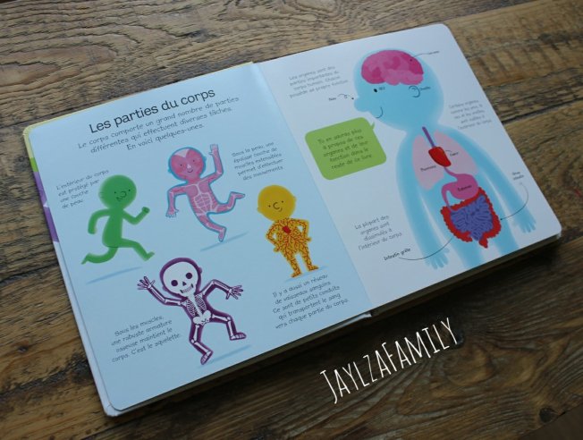 Mon premier livre sur le corps humain Editions Usborne