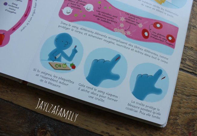 Mon premier livre sur le corps humain Editions Usborne