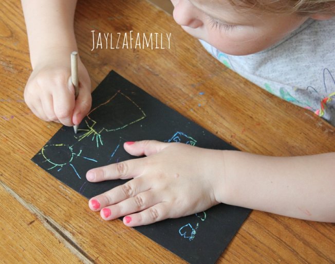 DIY cartes à gratter maison