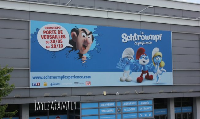 La Schtroumpf Expérience Parc des Expositions Paris porte de Versailles