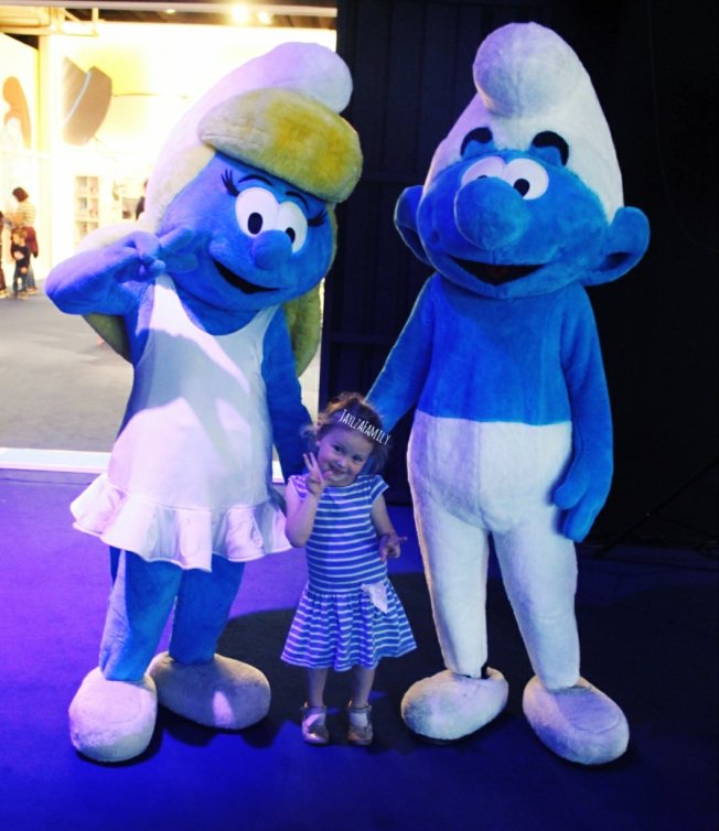 La Schtroumpf Expérience Parc des Expositions Paris porte de Versailles 