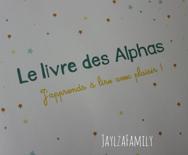 Le livre des Alphas J'apprends à lire avec plaisir Récréalire