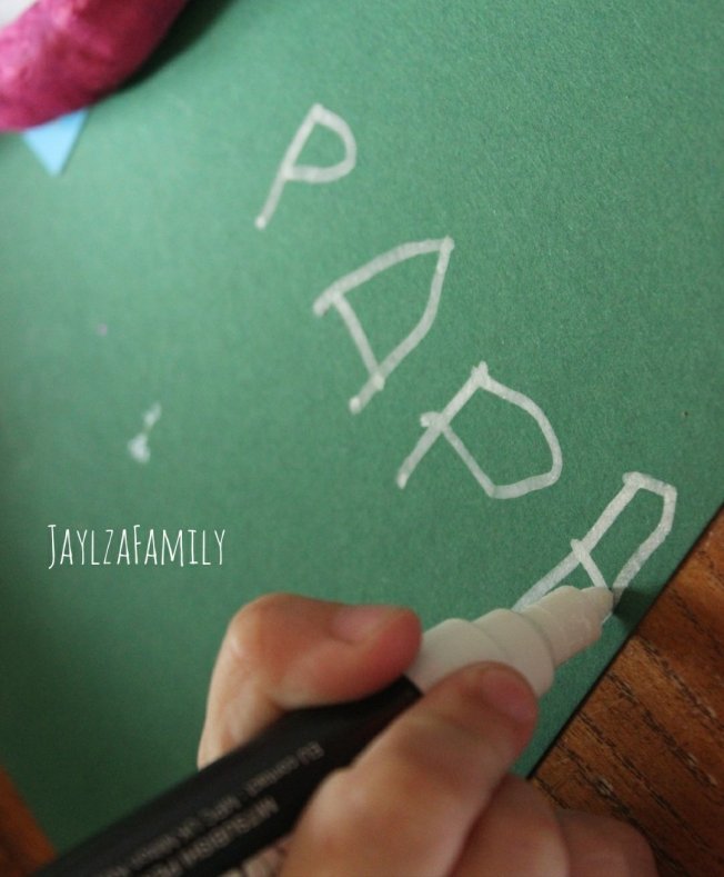 DIY pâte à sel fête des Pères