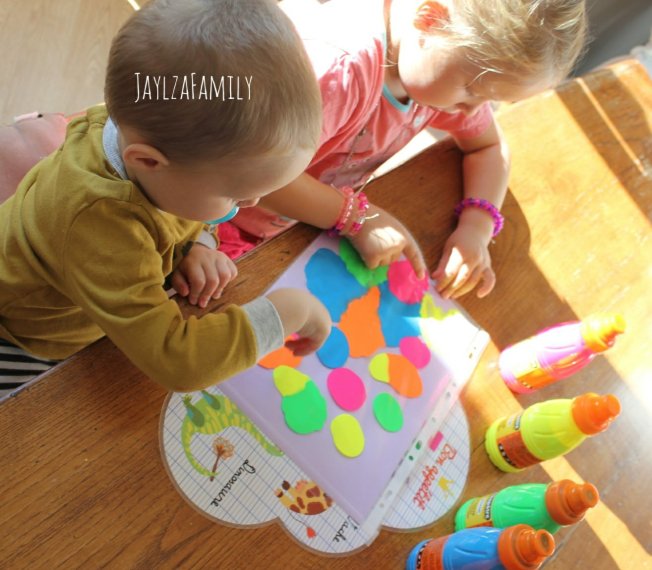 Peinture Cléopâtre DIY Peinture gonflante Puffy Paint Peinture propre Activité créative enfants