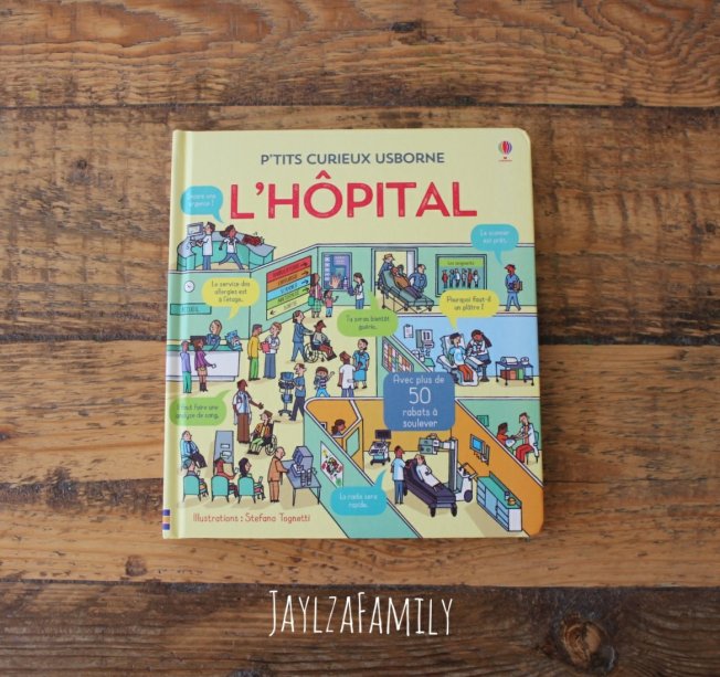 P'tits curieux Usborne l'Hôpital