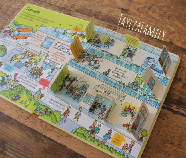 P'tits curieux Usborne l'Hôpital