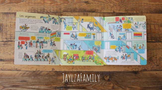 P'tits curieux Usborne l'Hôpital