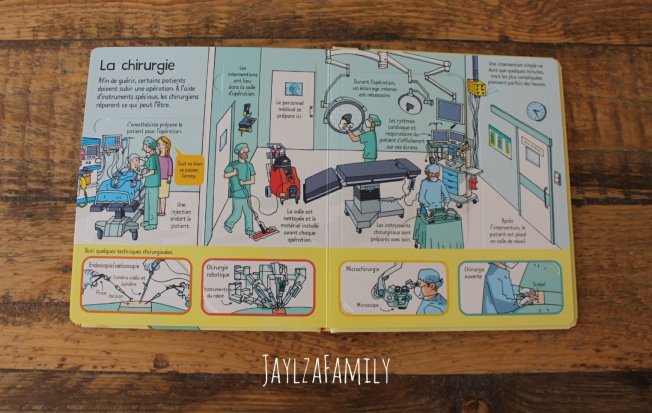 P'tits curieux Usborne l'Hôpital