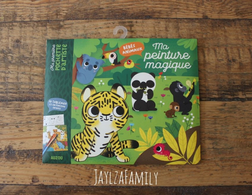 Ma première pochette d'artiste Ma peinture magique Bébés animaux Auzou