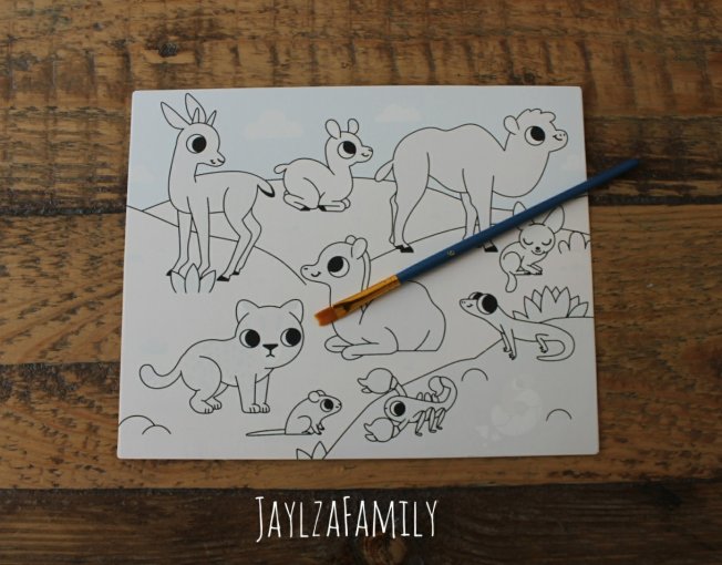 Ma première pochette d'artiste Ma peinture magique Bébés animaux Auzou