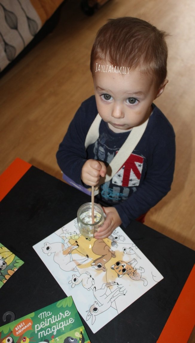 Ma première pochette d'artiste Ma peinture magique Bébés animaux Auzou