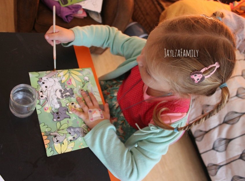 Ma première pochette d'artiste Ma peinture magique Bébés animaux Auzou