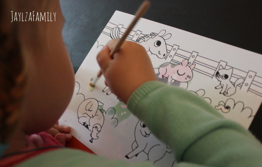 Ma première pochette d'artiste Ma peinture magique Bébés animaux Auzou