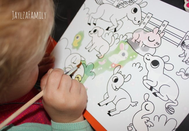 Ma première pochette d'artiste Ma peinture magique Bébés animaux Auzou