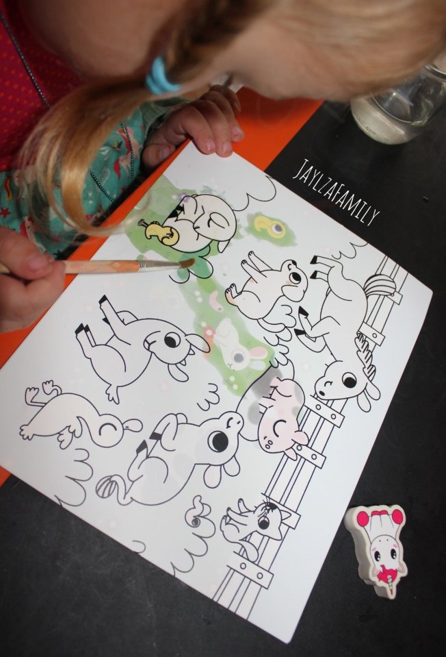 Ma première pochette d'artiste Ma peinture magique Bébés animaux Auzou