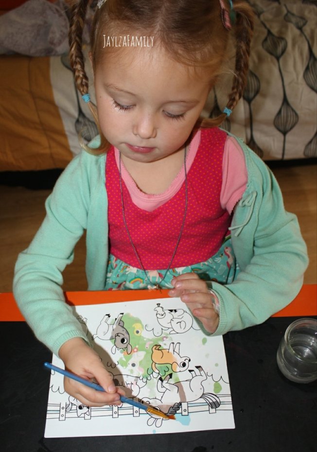 Ma première pochette d'artiste Ma peinture magique Bébés animaux Auzou