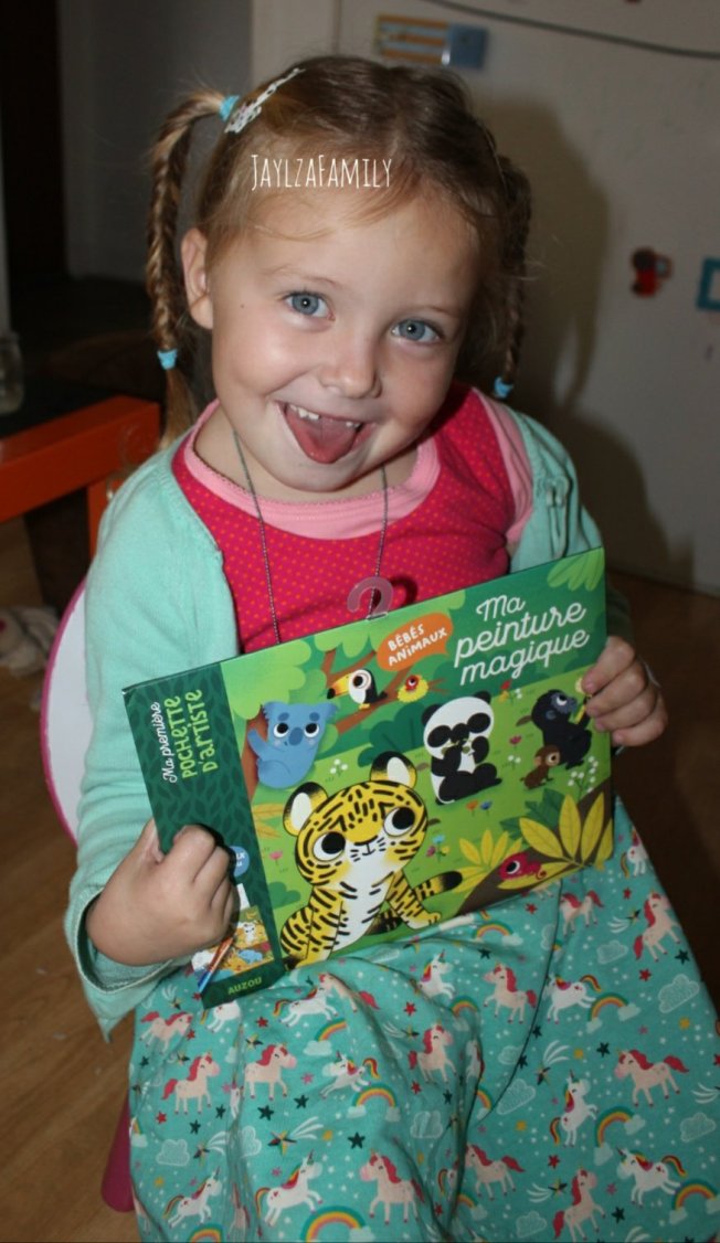 Ma première pochette d'artiste Ma peinture magique Bébés animaux Auzou