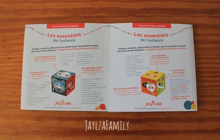 Conteuse Merveilleuse Joyeuse Boîte à Histoires Faite en France