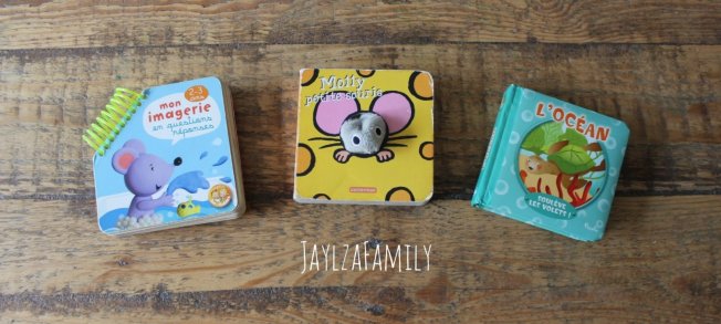 Molly petite souris Casterman, L'océan soulève les volets! Piccolia, Mon imagerie en questions réponses Les p'tits incollables Play Bac