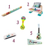 Qu&rsquo;est-ce qu&rsquo;on offre aux enfants? Le récap&rsquo; des idées cadeaux : les instruments de&nbsp;musique.